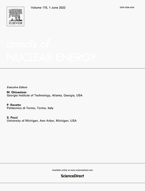 Go to journal home page - Annals of Nuclear Energy