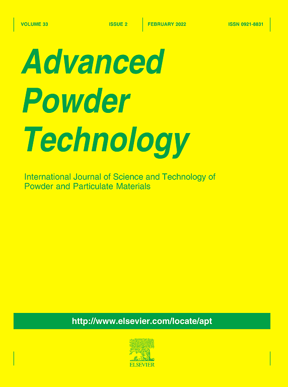 Go to journal home page - Advanced Powder Technology
