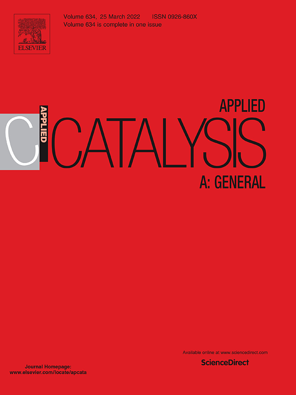 Go to journal home page - Applied Catalysis A: General