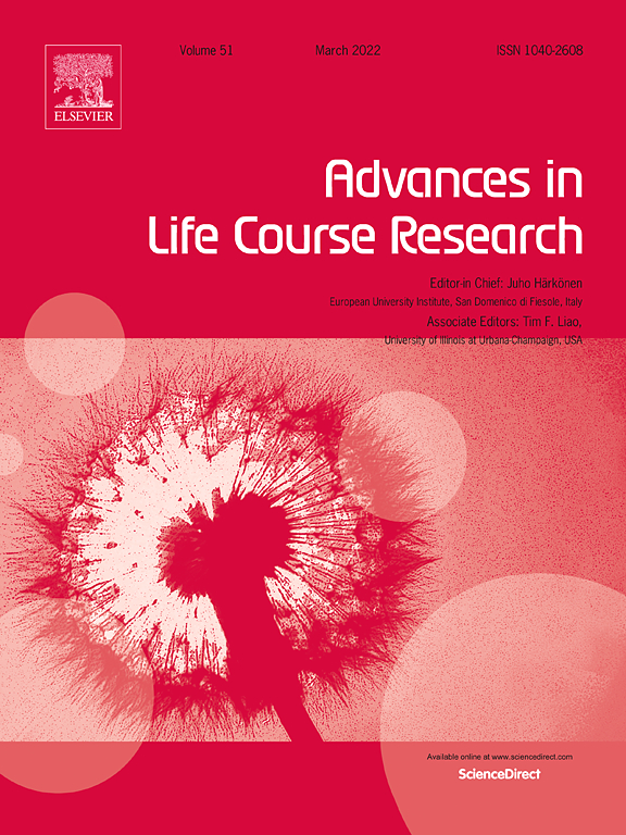 Go to journal home page - Advances in Life Course Research