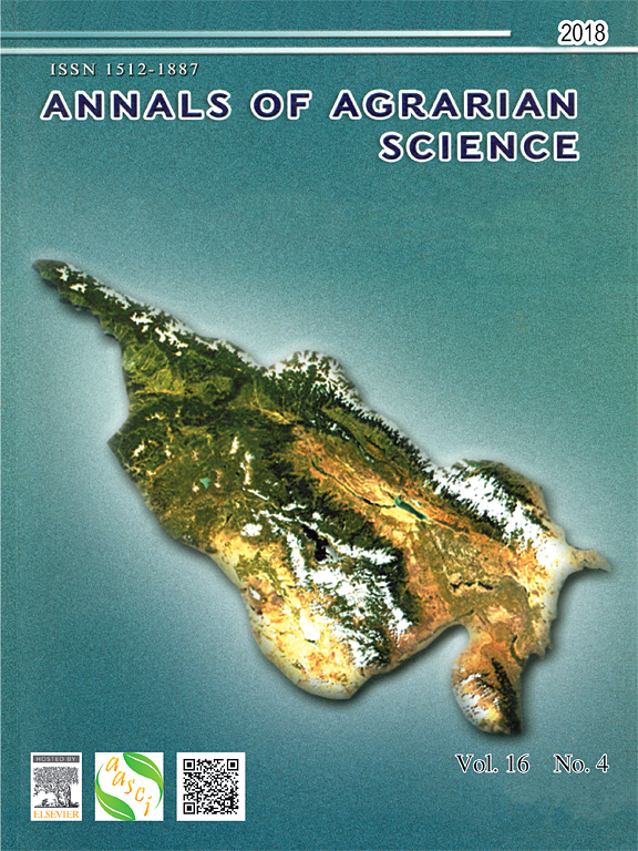 Go to journal home page - Annals of Agrarian Science