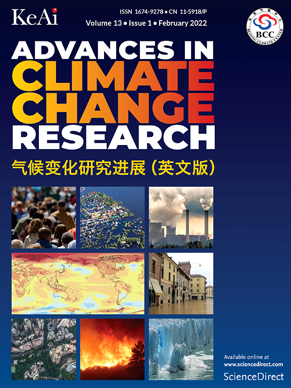 Go to journal home page - Advances in Climate Change Research
