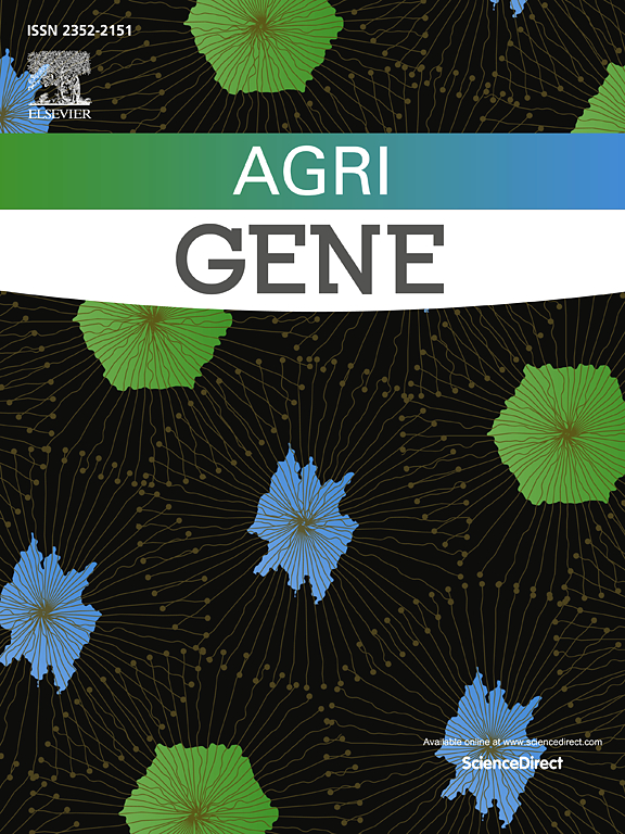 Go to journal home page - Agri Gene