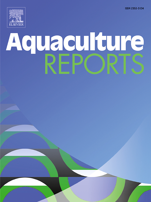 Go to journal home page - Aquaculture Reports