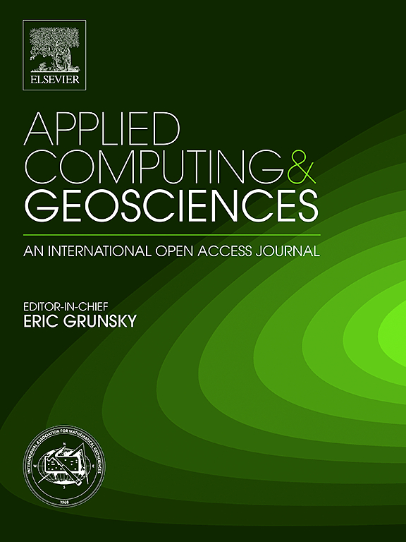 Go to journal home page - Applied Computing and Geosciences