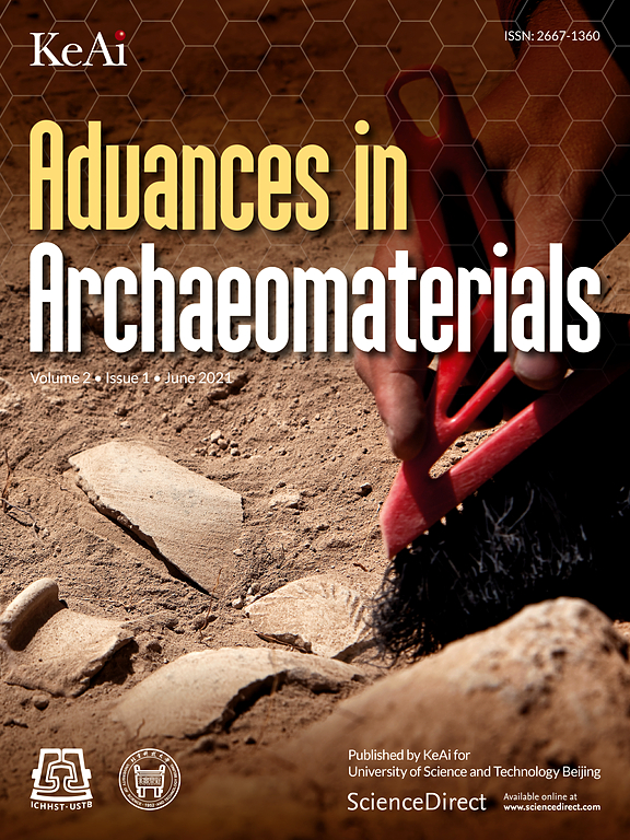 Go to journal home page - Advances in Archaeomaterials